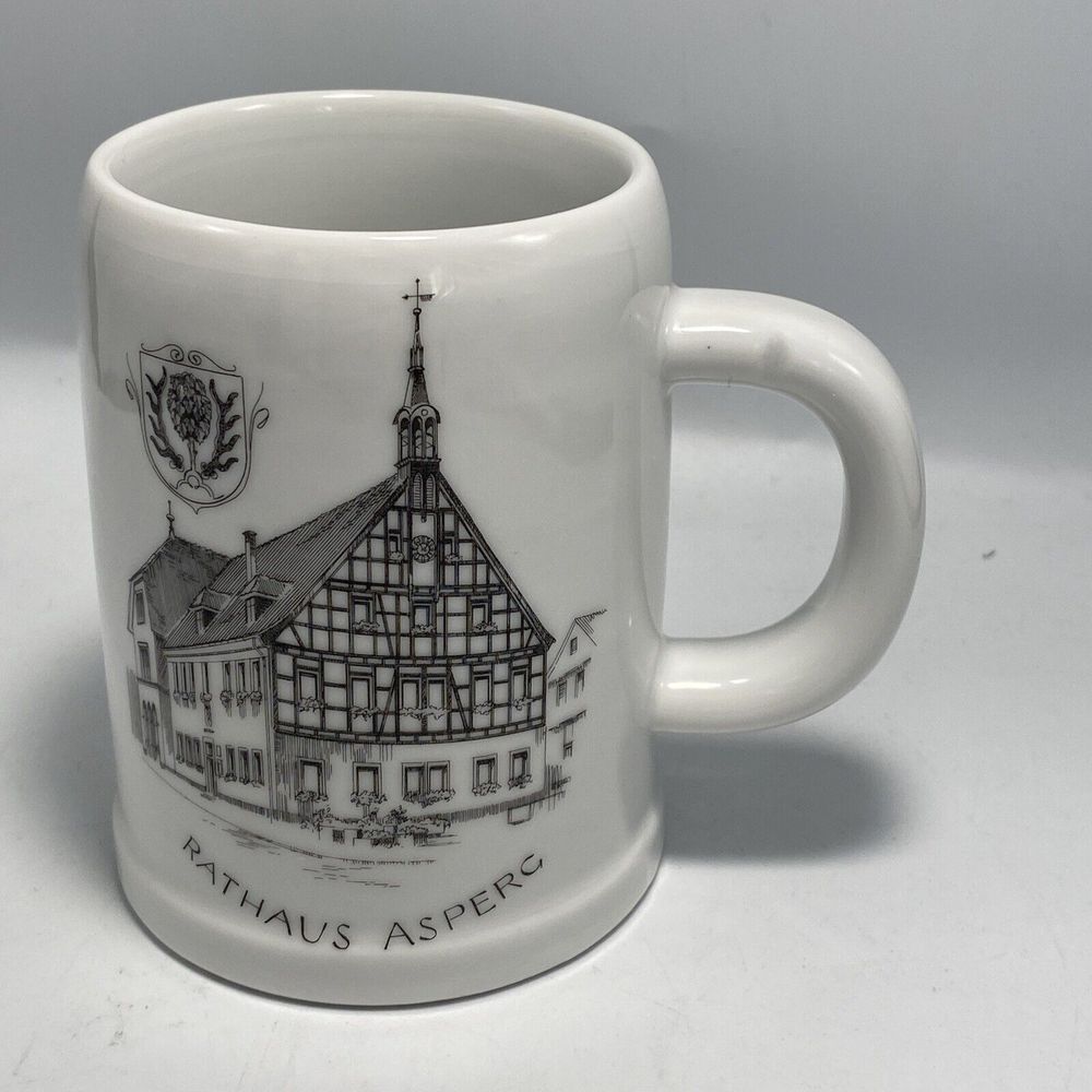 Germany GEGR 1849 Unlenhorst cup Blick Auf Asperg Mit Hohenasperg/Rathaus Asperg